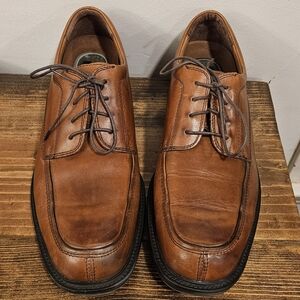 Florsheim DM2 Comfortech Leather Oxford Dress Shoes Men’s 10.5M Brown